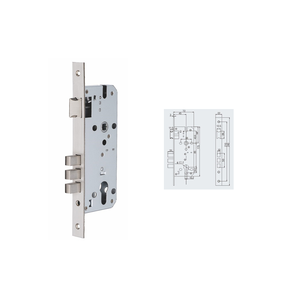 Mortise Lock Body-85 Series