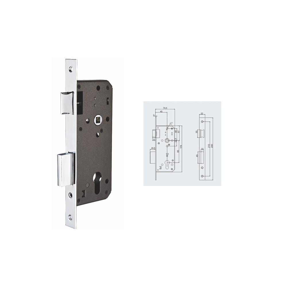 Mortise Lock Body-85 Series