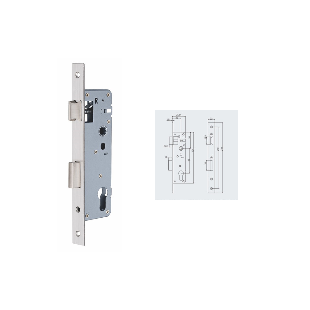 Mortise Lock Body-8530 Series