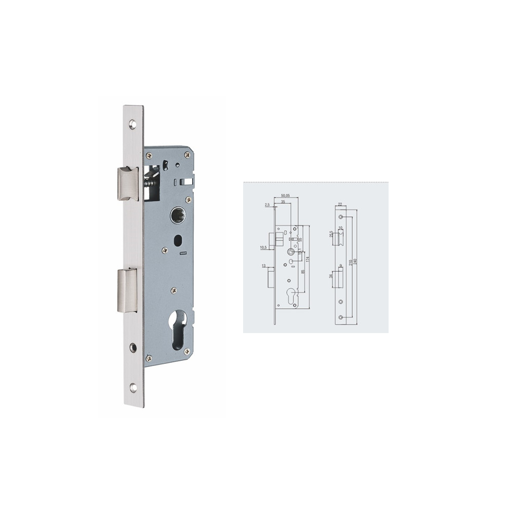 Mortise Lock Body-8530 Series