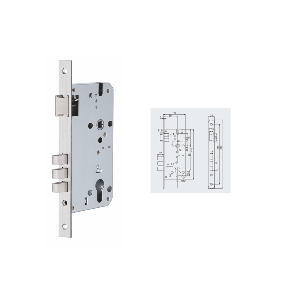 Mortise Lock Body-8550 Series