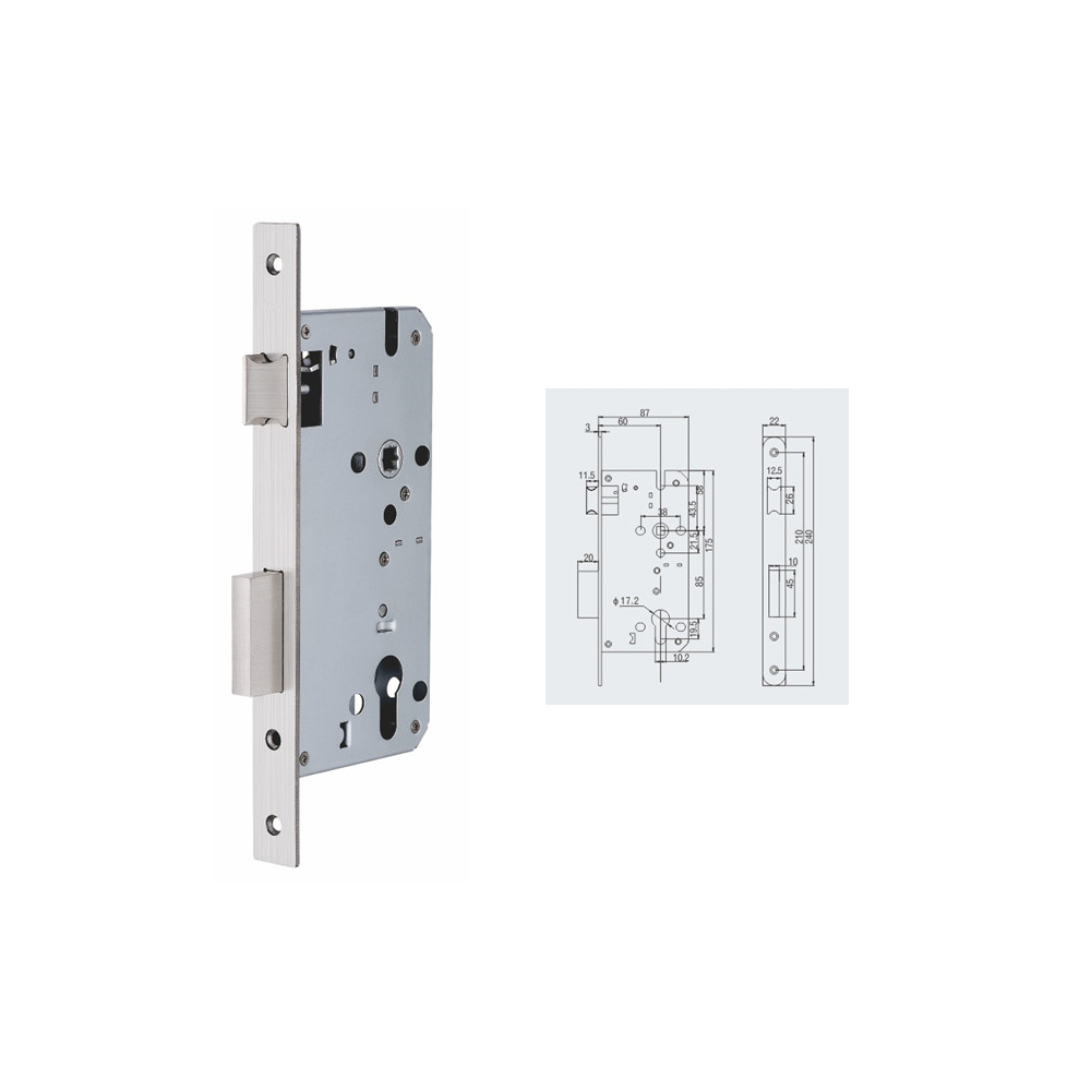 Mortise Lock Body-8560 Series