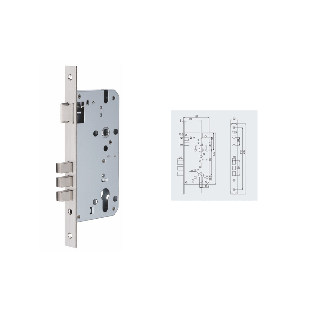 Mortise Lock Body-8560 Series