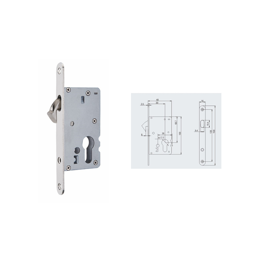 Mortise Lock Body-Single Latch Body Series