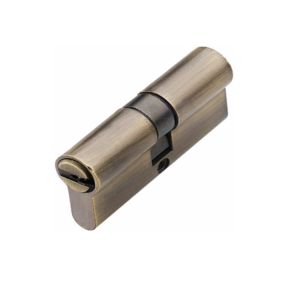 Door Cylinders -70mm Double Open with 5 Computer Brass Keys